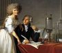 Portrait of Antoine-Laurent and Marie-Anne Lavoisier (detail) 1788 Reproduction