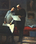 Advice to a Young Artist 1860 Reproduction