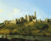 Alnwick Castle at Northumberland 1752 Reproduction