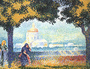 The Church of Santa Maria degli Angeli near Assisi 1909 Reproduction