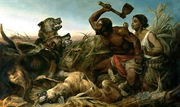 The Hunted Slaves, 1861 Reproduction