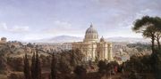 The St Peter's in Rome c. 1711 Reproduction