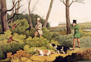 'Pheasant Shooting', pub. by Thomas McLean, 1820 Reproduction