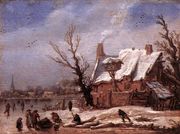 Winter Landscape 1629 Reproduction