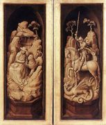 Sforza Triptych (exterior) c. 1460 Reproduction