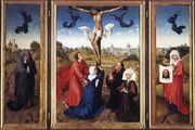 Crucifixion Triptych c. 1445 Reproduction