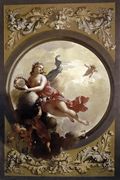 Flora with Putti Strewing Flowers 1696 Reproduction