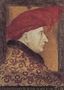 Portrait of Louis II, Duke of Anjou 1412-15 Reproduction