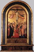 Crucifixion with the Virgin and Saints 1380-90s Reproduction