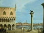 The Piazzetta di San Marco Looking South, Venice Reproduction