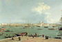 Venice- The Baccio di S. Marco from S. Giorgio Maggiore, c.1740 Reproduction