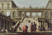 Castle Courtyard, 1762 Reproduction