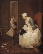 La Gouvernante (The Governess) 1739 Reproduction