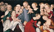 Christ Blessing the Children 1540s Reproduction