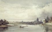 Distant View of Paris Reproduction