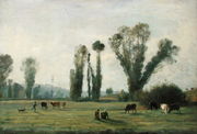 Prairie at Bercenay-en-Othe, Aube, c.1893 Reproduction