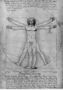 Vitruvian Man, Study of proportions, from Vitruvius's De Architectura Reproduction