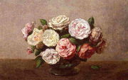 Bowl of Roses Reproduction