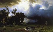 Buffalo Trail (or The Impending Storm) Reproduction