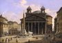 View of the Pantheon Rome Reproduction