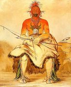 Buffalo Bull A Grand Pawnee Warrior 1832 Reproduction