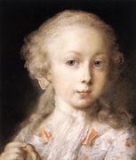 Young Lady of the Leblond Family. c. 1730 Reproduction