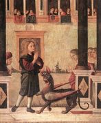 The Daughter of of Emperor Gordian is Exorcised by St Triphun (detail) 1507 Reproduction