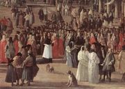 The Reception of Cardinal CÃ©sar d'EstrÃ©es (detail) 1701 Reproduction