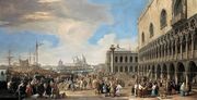 Venice- A View of the Molo 1710-15 Reproduction