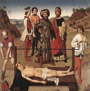 Martyrdom of St Erasmus (central panel) c. 1458 Reproduction