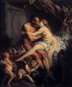 Hercules and Omphale 1735 Reproduction