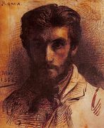 Self Portrait 1858 Reproduction