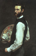 Self-Portrait 1865-66 Reproduction