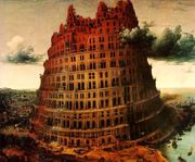 The Little Tower of Babel c. 1563 Reproduction