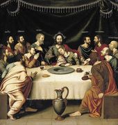 The Last Supper 1570s Reproduction