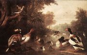 Landscape with Ducks Reproduction