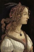 Portrait of a Young Woman 1480-85 Reproduction