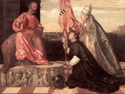 Pope Alexander IV Presenting Jacopo Pesaro To St Peter Reproduction