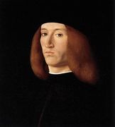 Portrait of a Young Man after 1490 Reproduction