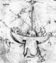 The Ship of Fools in Flames Reproduction