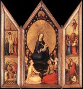 Triptych (open) c. 1410 Reproduction