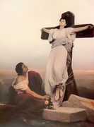 A Christian Martyr on the Cross (Saint Julia) Reproduction