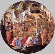 Adoration of the Magi c. 1445 Reproduction